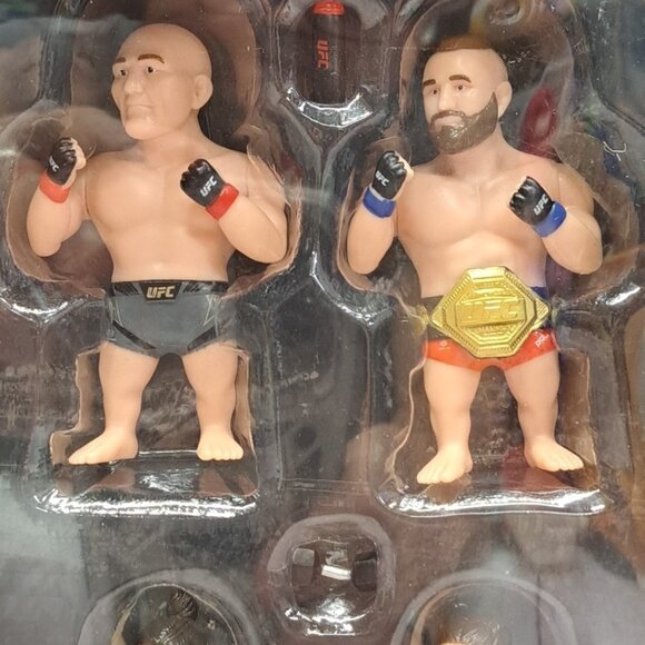 PMI UFC Collectible Fights Octagon Fighters Collectible Fights 8 Figurines Set - Picture 4 of 13